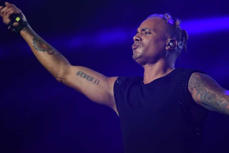 2 Unlimited podczas koncertu '90s Live in Concert' w Ergo Arenie w Gdańsku