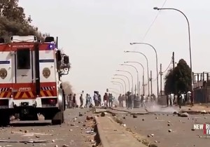 Južna Afrika protest