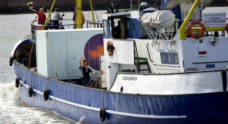 The Women on Waves vessel, currently in international waters off Mexico, said in an online statement it was offering free legal medical abortions to women who needed them