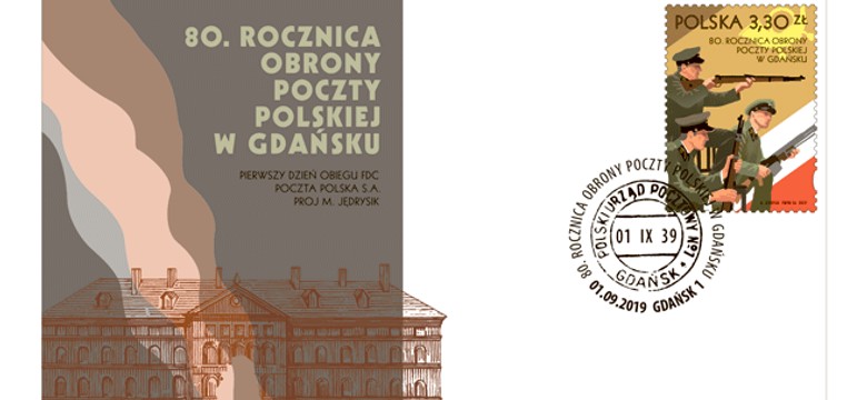 Poczta Polska upamiętnia bohaterskich obrońców placówki w Gdańsku sprzed 80 lat. "Trzy odparte szturmy"