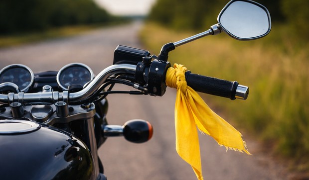 Zuta marama na motoru