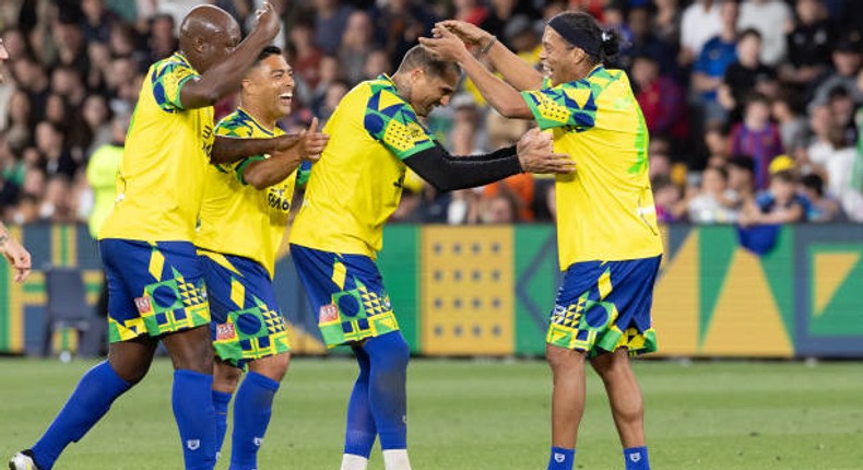 Kevin Prince-Boateng scores wonder goal for Ronaldinho 11, fans call for his return to football