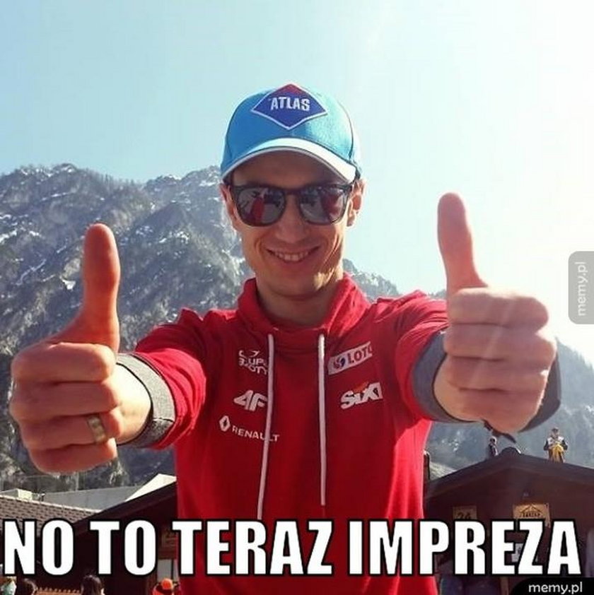 PŚ w Planicy: Kamil Stoch i spółka skończyli sezon. Zobacz MEMY!