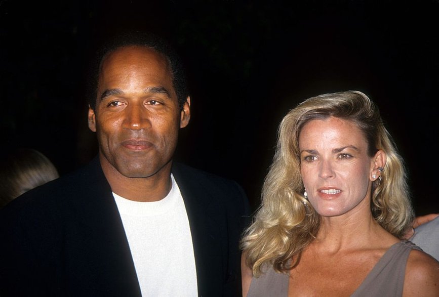 O.J. Simpson i Nicole Brown-Simpson w 1994 r.