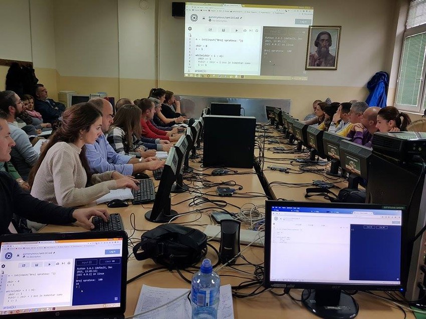 Drugi dan obuke, Kraljevo, OŠ „Sveti Sava“