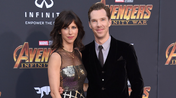 Benedict Cumberbatch és Sophie Hunter/Fotó: Northfoto