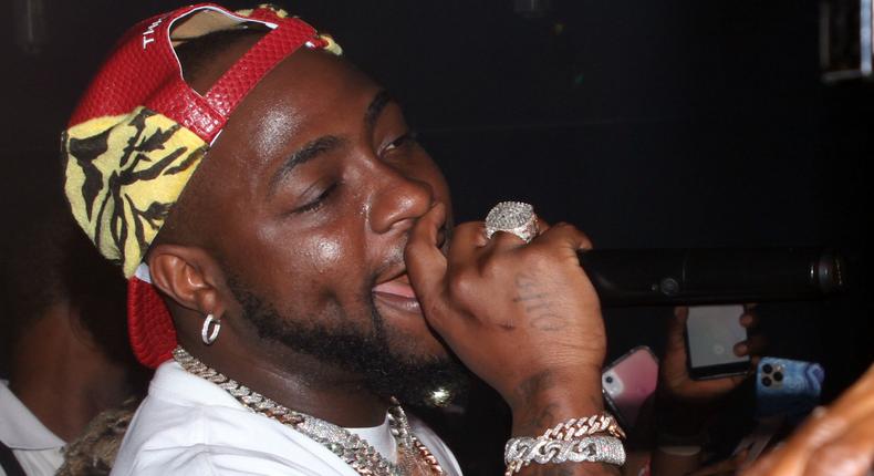 Davido & other stars thrill customers at Lush Club