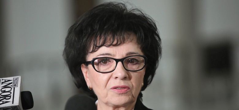 Elżbieta Witek o dymisji Mariana Banasia