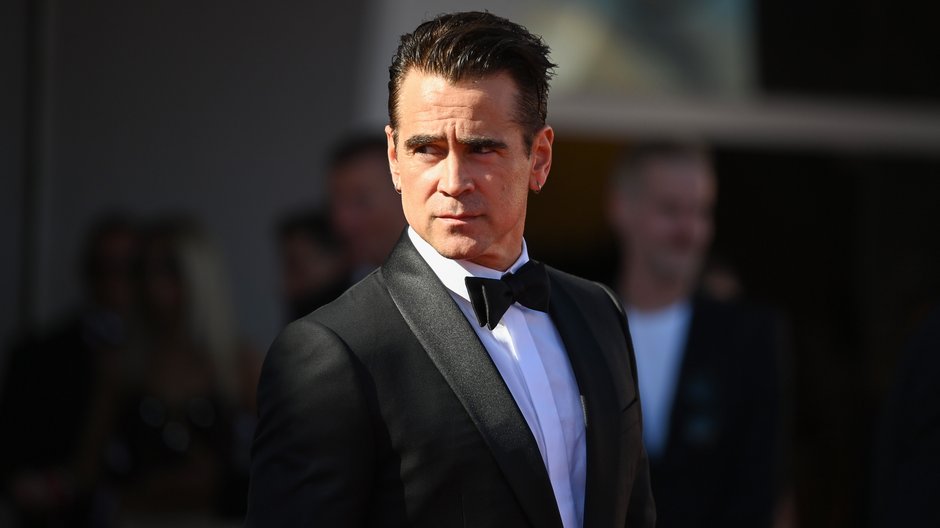 Colin Farrell na premierze filmu "Duchy Inisherin" na festiwalu w Wenecji