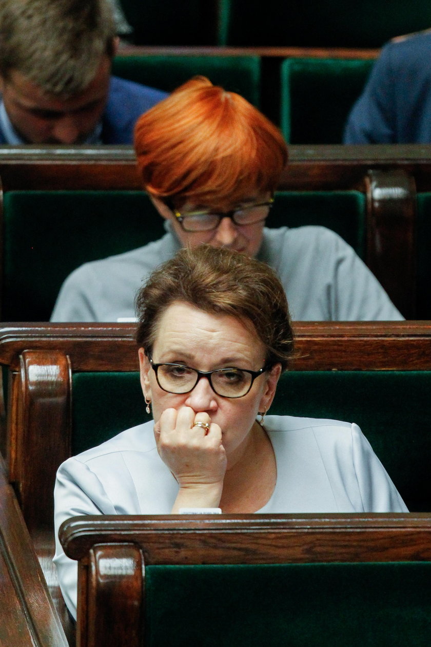 Sejm w tym tygodniu decydować będzie o losie Zalewskiej