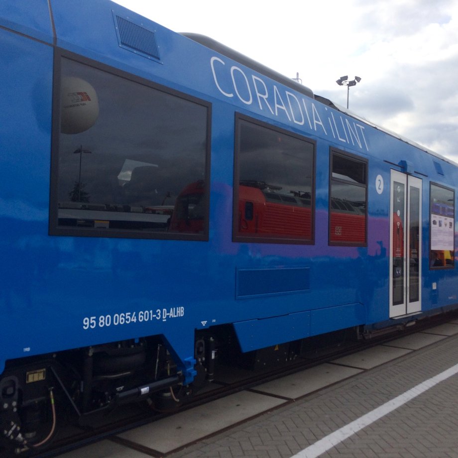 Alstom Coradia iLint swoją premierę miał podczas targów InnoTrans 2016 w Berlinie