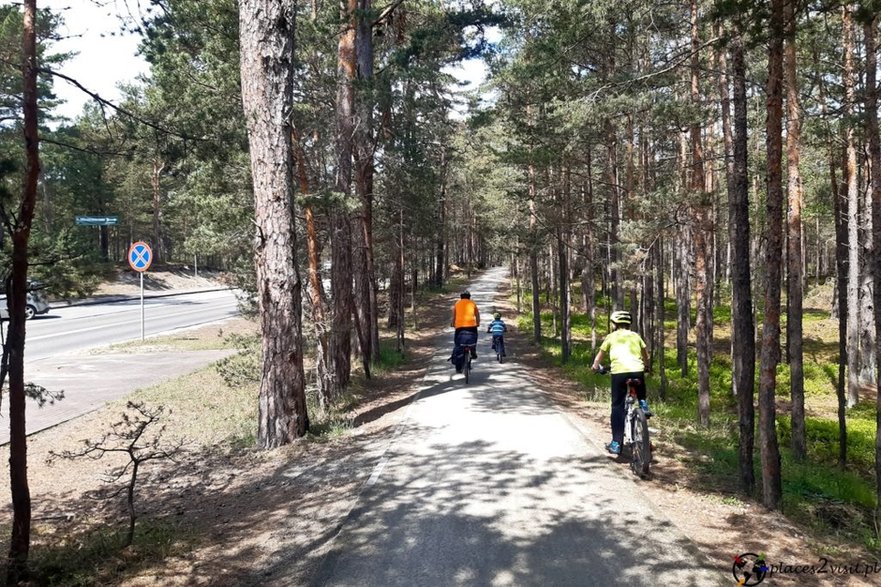 Ścieżka rowerowa z Władysławowa na Hel