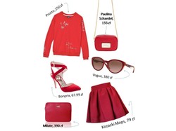 Czerwono jemu i jej: stylowe zestawy ubraniowo-prezentowe na walentynki