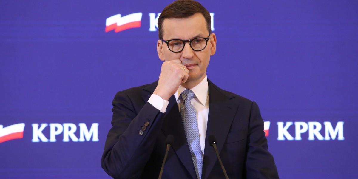 Premier Mateusz Morawiecki