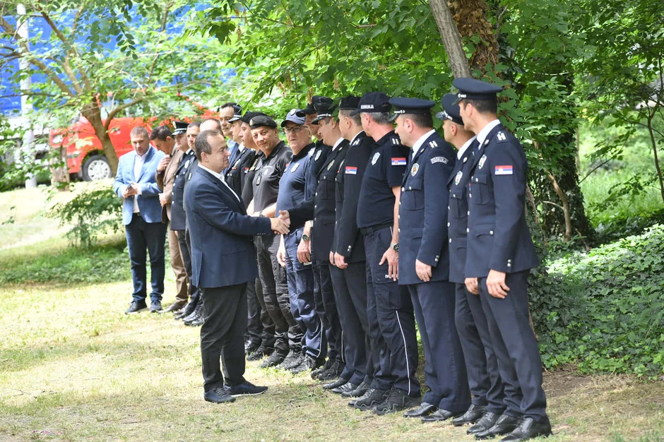 Ivica Dačić u Šumicama 