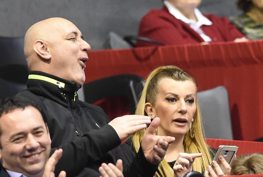 Viki Miljković sa suprugom