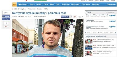 Córka posła PiS wybiła mu zęby i złamała rękę!