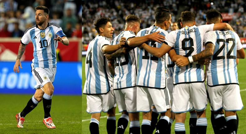Lionel Messi scores 2 goals as Argentina beat Jamaica 