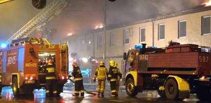 Pożar w Ozorkowie. Dom w ogniu. Lokatorzy zdążyli uciec