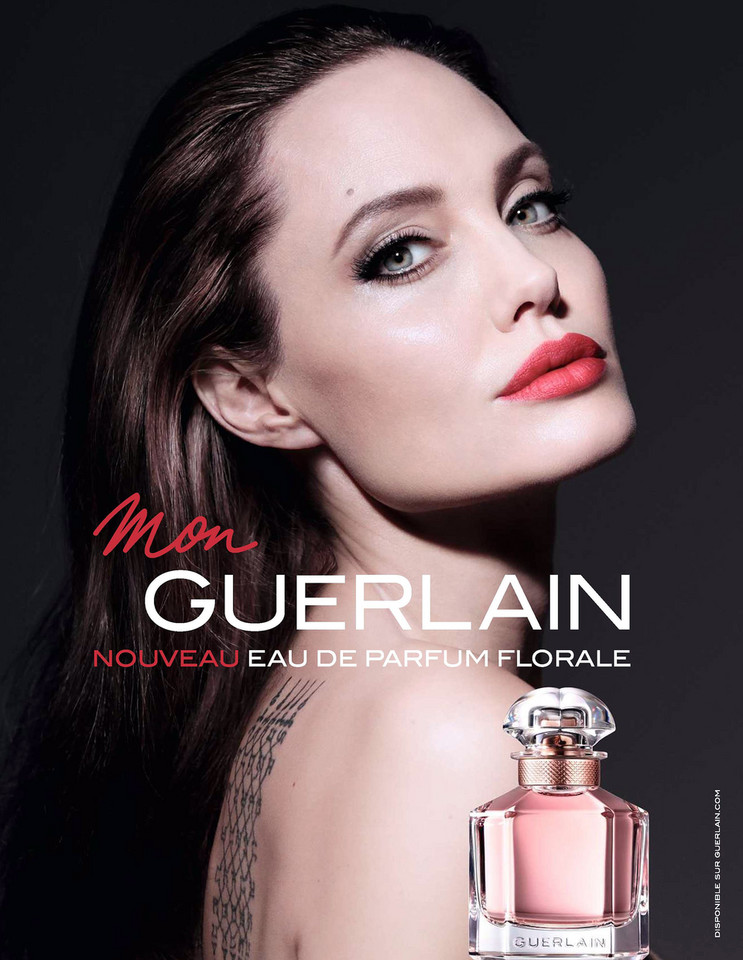 Angelina Jolie w kampanii Guerlain