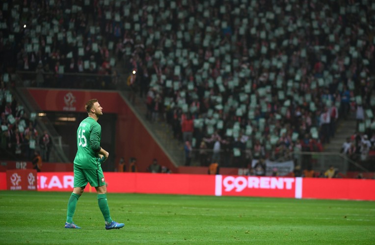 Artur Boruc żegna się z drużyną i kibicami