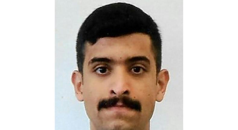 This handout photo released by the Federal Bureau of Investigation (FBI) shows the NAS Pensacola shooter identified as 21-year-old 2nd LT in the Royal Saudi Air Force Mohammed Alshamrani