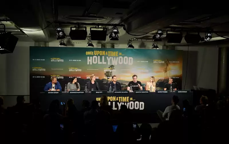 Konferencja prasowa nowego filmu Tarantino w Berlinie
