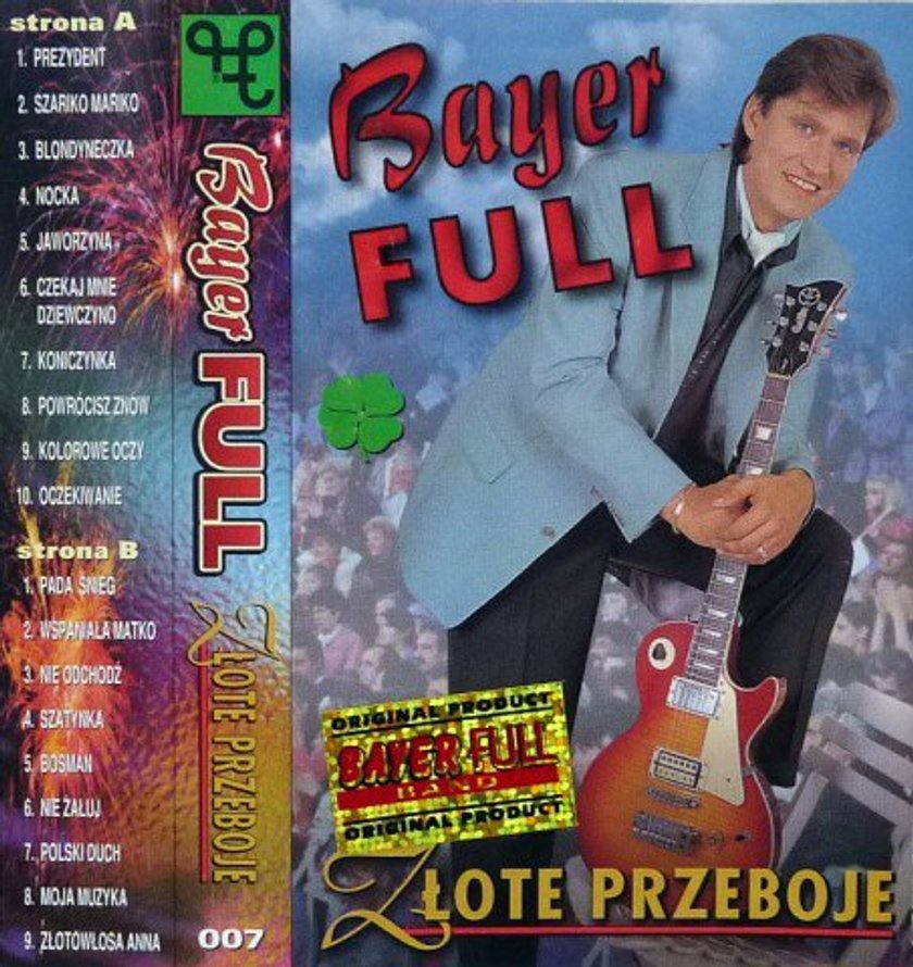 Plakat reklamujący koncert Bayer Full