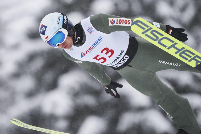 12.02.2021 PUCHAR SWIATA W SKOKACH NARCIARSKICH ZAKOPANE 2021, SERIA TRENINGOWA I KWALIFIKACJE, SKOK