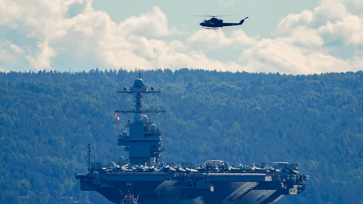 USS Gerald Ford, ilustracija