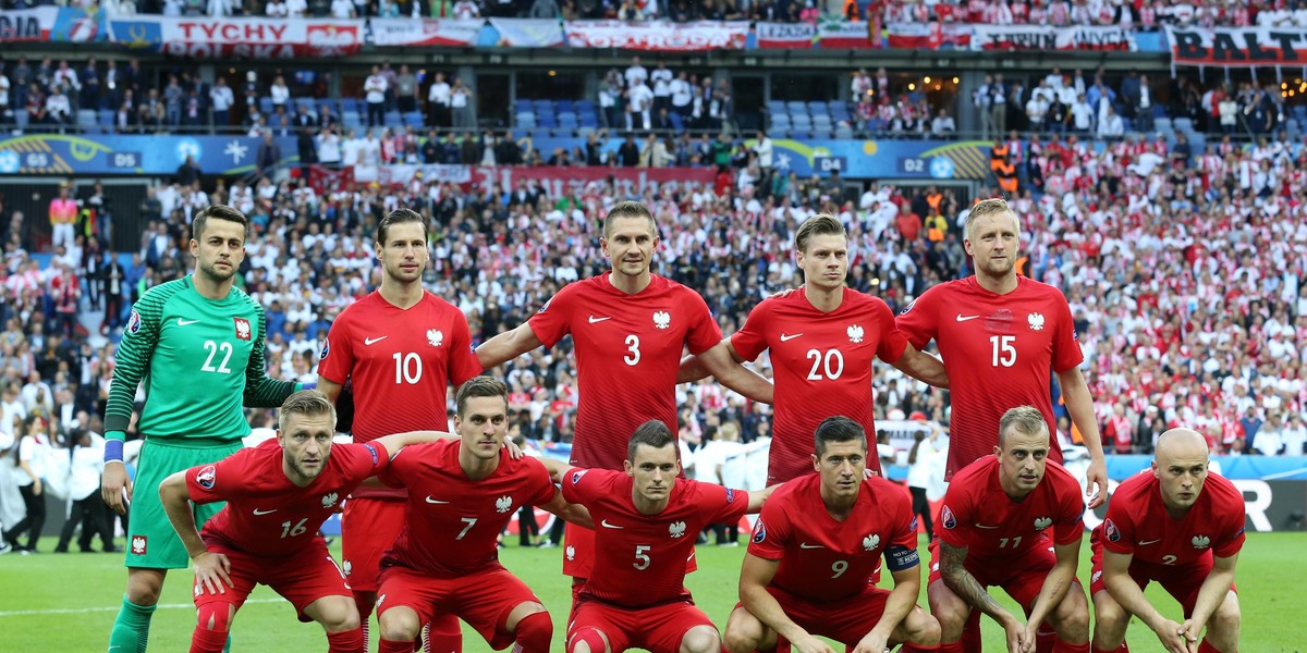 16.06.2016 POLSKA - NIEMCY UEFA EURO 2016 PILKA NOZNA