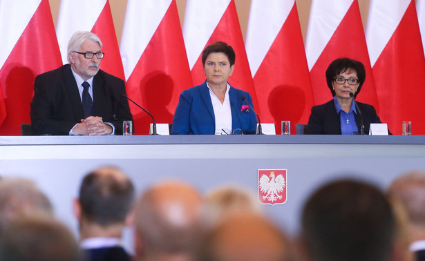 Beata Szydło, Witold Waszczykowski, Elżbieta Witek