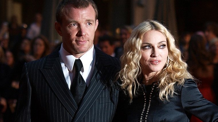 Guy Ritchie i Madonna w 2008 r.