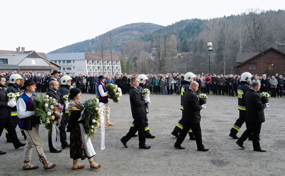 Pogrzeb w Szczyrku 