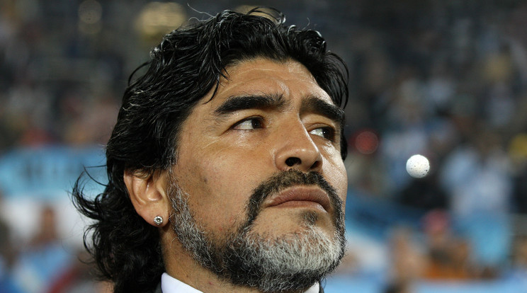 Nápolyban nem hitték el Diego Maradona halálhírét. / Fotó: Northfoto