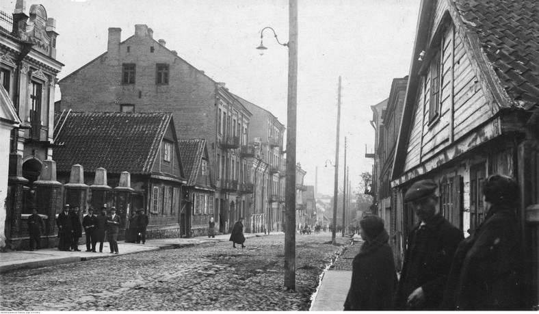 Ulica Ludwika Zamenhofa, Białystok, 1927 r.