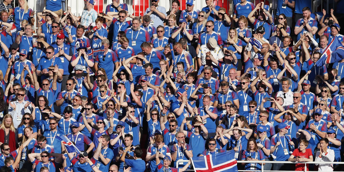 Islandzcy kibice chcą wspomóc we Wrocławiu swoją reprezentację.