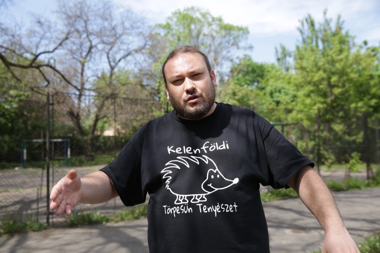 Both Zoltán vadállatbefogó / Fotó: Grnák László