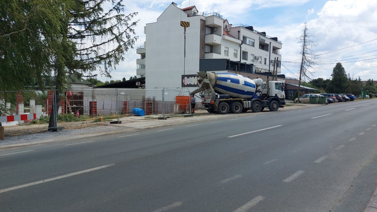 Mesto na kom se desila otmica u Novom Sadu