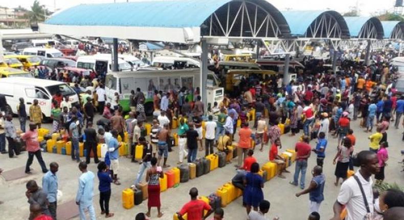 Fuel queue in Abuja