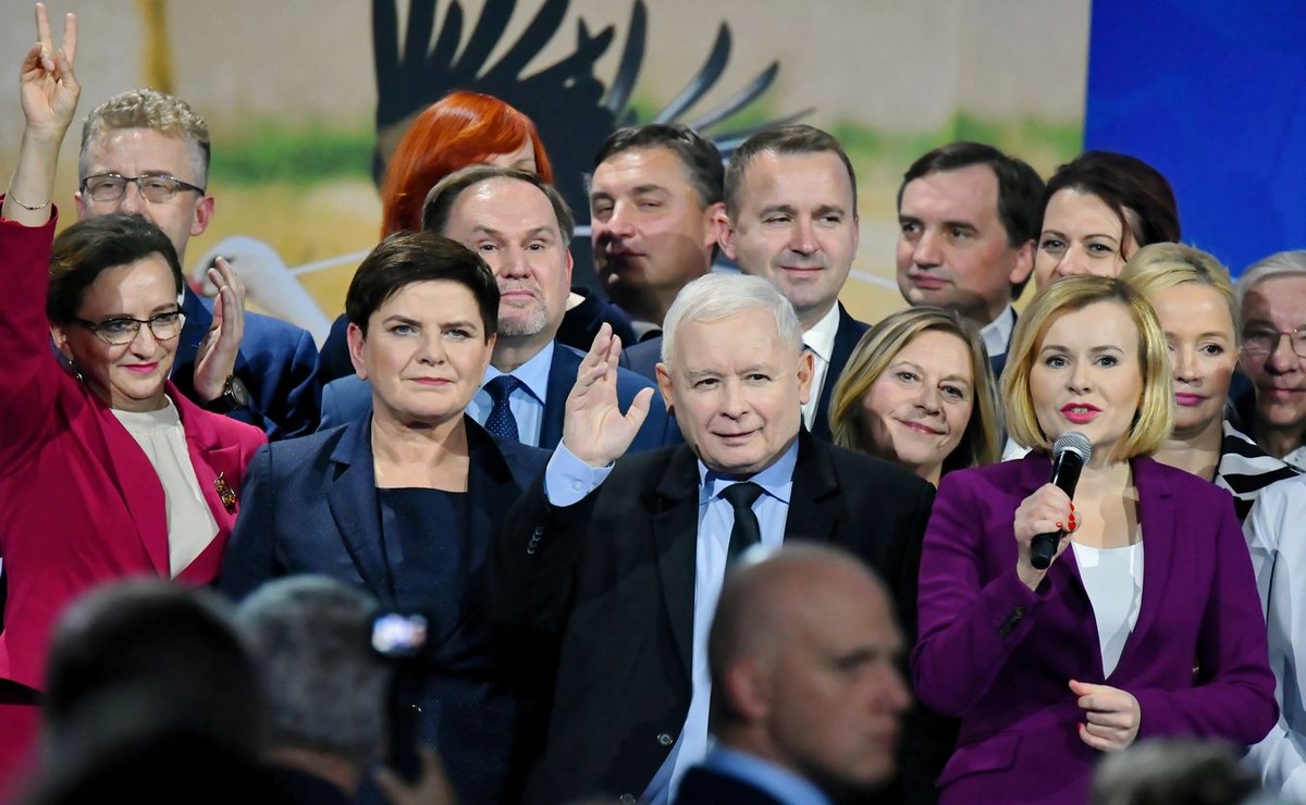 Beata Szydło i Jarosław Kaczyński