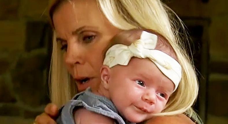 Sherri Dickson, a 51-year-old mother in America gives birth to her own granddaughter after serving as a surrogate for her daughter. 