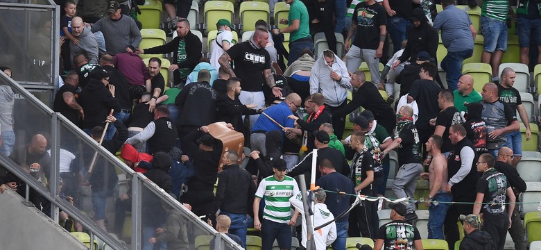 Cztery osoby aresztowane po zamieszkach na stadionie w Gdańsku
