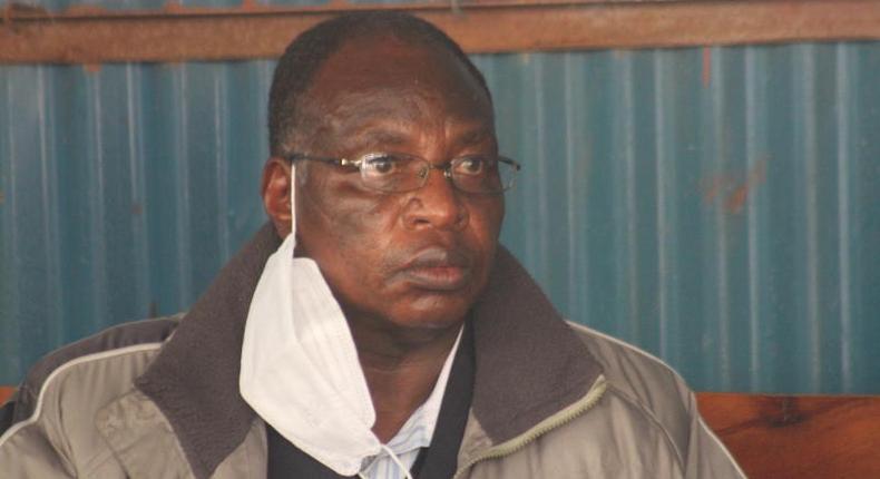 Former senior sports official Stephen Soi when he appeared at an anti-corruption court last year. [Collins Kweyu, Standard]