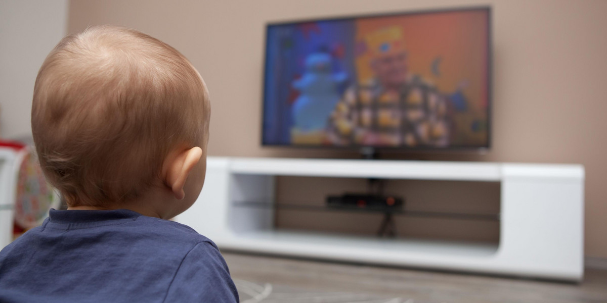 Za duże dawki telewizji źle wpływają na zdrowie dziecka