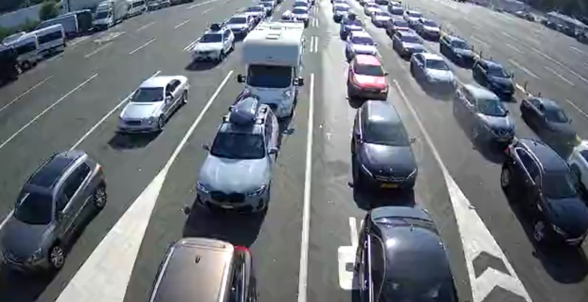 Stanje na "Batrovcima" u smeru iz Srbije