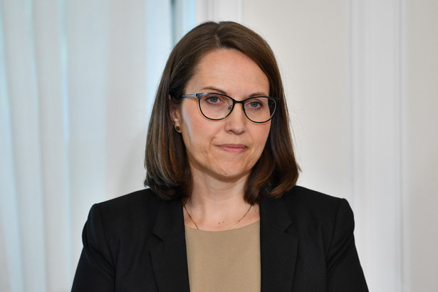 Minister finansów Magdalena Rzeczkowska