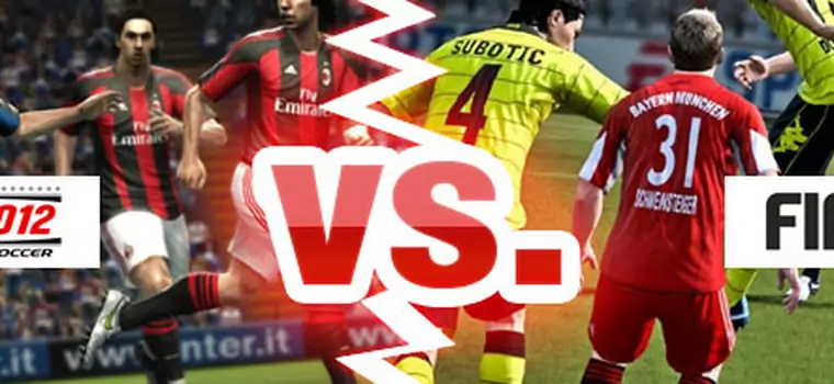 Versus: Ostateczny pojedynek FIFA 12 i PES 2012 [wideo]