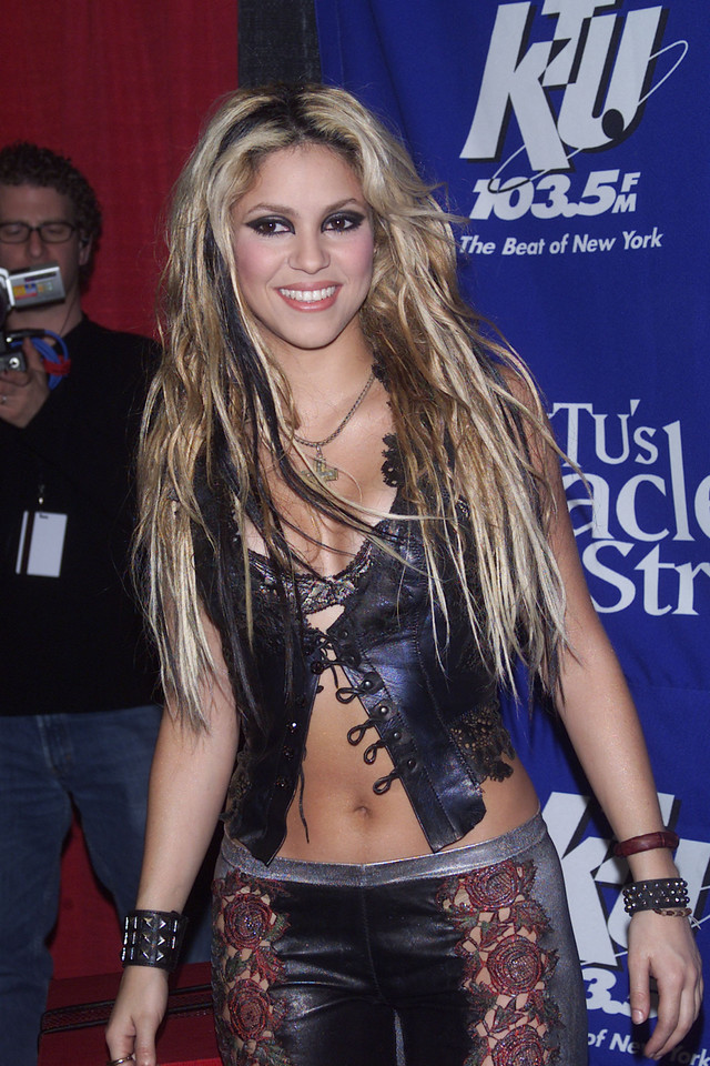 Shakira w 2001 roku (fot. Getty Images)