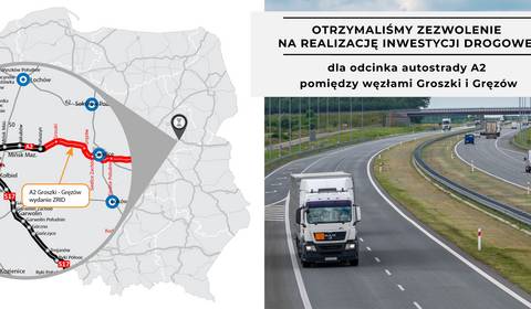 Zgoda na budowę ostatniego odcinka A2 między Mińskiem a Siedlcami